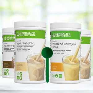 4x Formula 1 Vyvážené jedlo 550g + Odmerka zadarmo