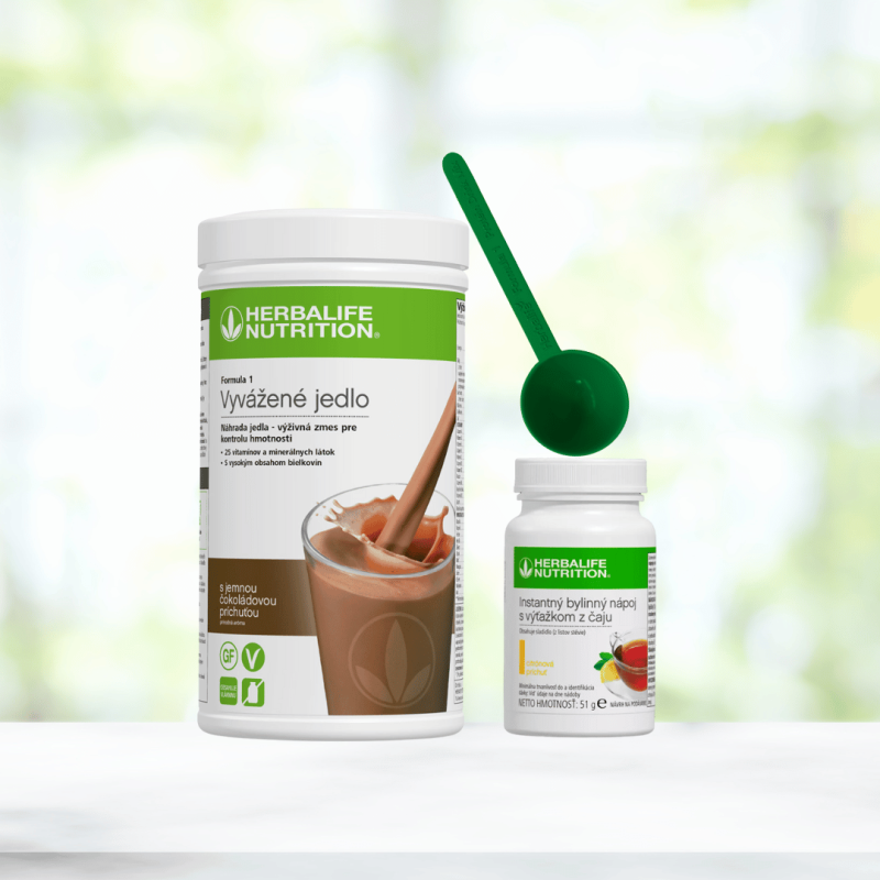 Herbalife-kokteil-formula-1-vyvazene-jedlo+-herbalife-caj