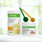 Herbalife-kokteil-formula-1-vyvazene-jedlo+Herbalife-vlaknina