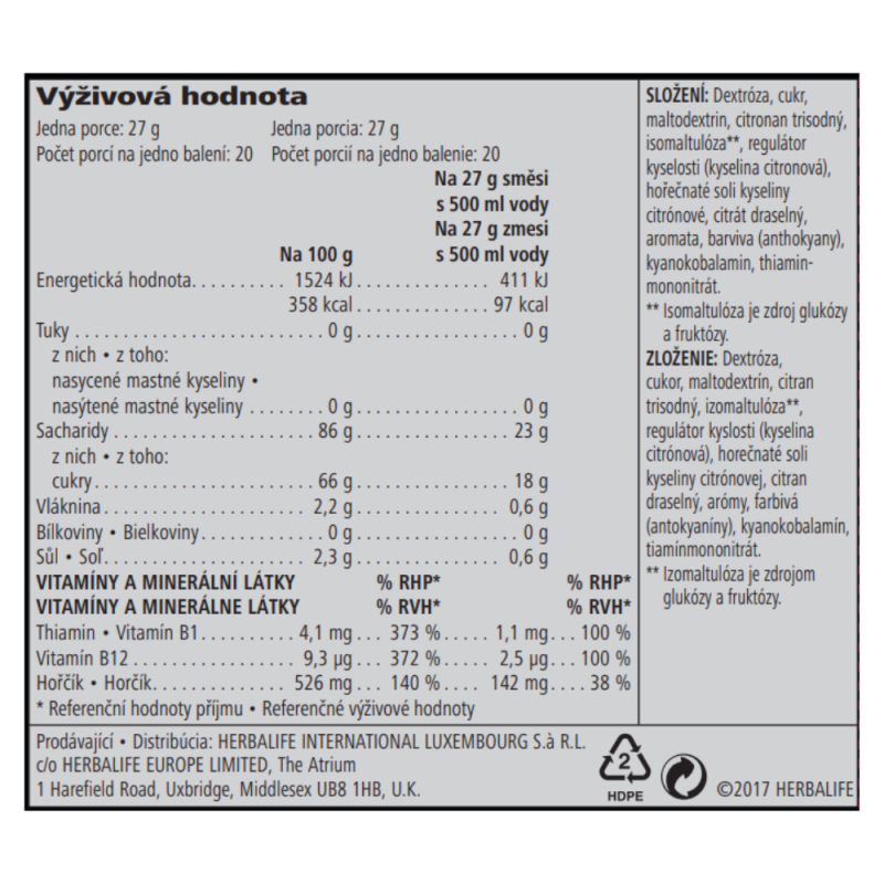 Herbalife-H24-CR7-Drive-SKU-1466-vyzivova-hodnota