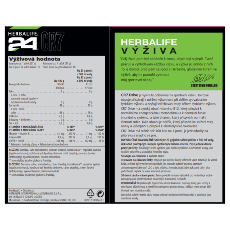 Herbalife-H24-CR7-Drive-SKU-1467-vyzivova-hodnota
