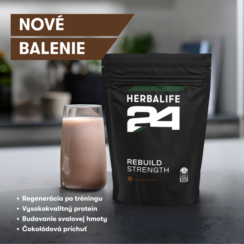 Herbalife24 Rebuild Strength (1000g, Čokoláda) - Image 4