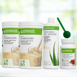 2x Formula 1 550g + Aloe 473 ml + Herbalife Čaj 50g + Odmerka zadarmo