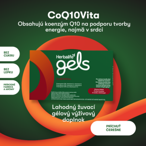 Herbalife GELS -CoQ10Vita Čerešňa (30 ks)