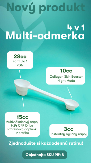 Herbalife Multi-odmerka 4v1 (F1, PDM, Multivláknina, Čaj)